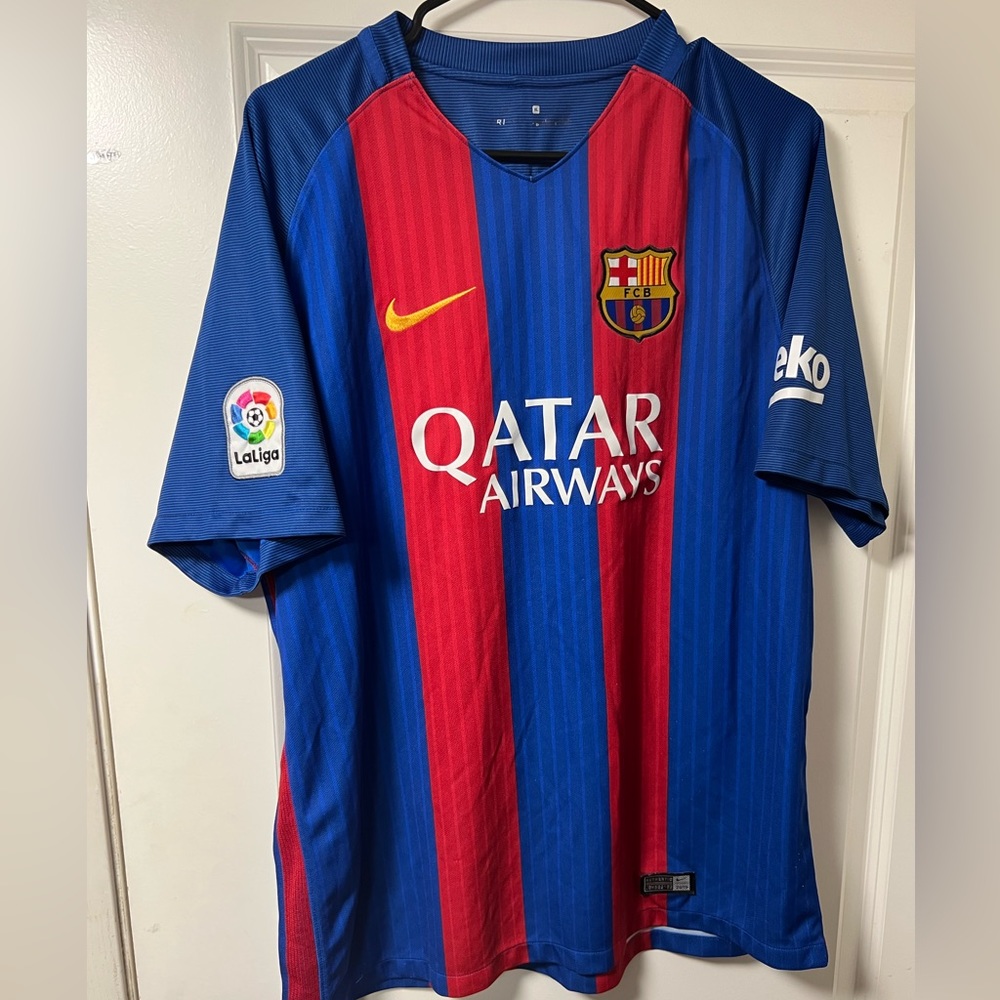 2017 FC Barcelona Home Jersey
